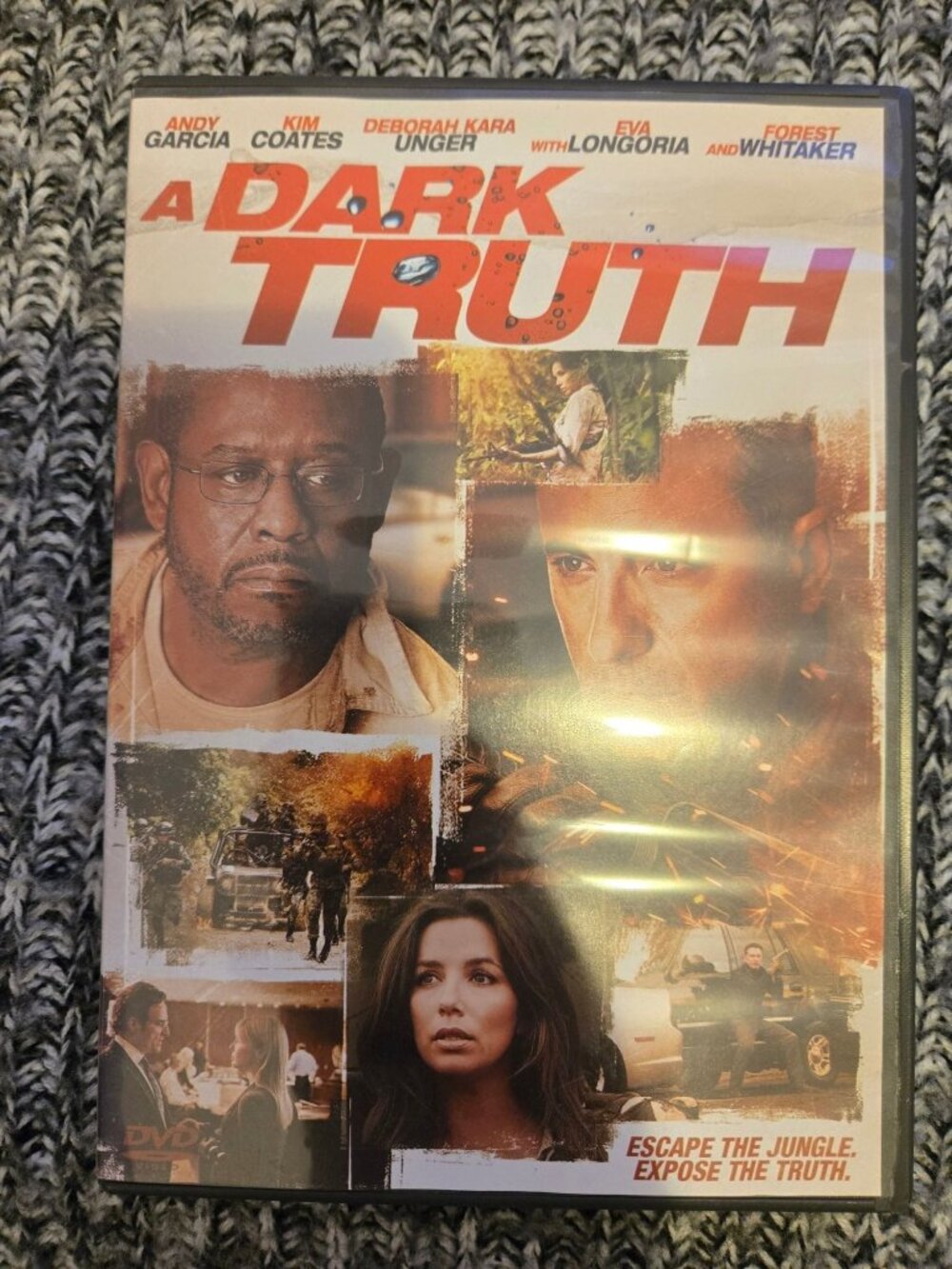 A Dark Truth DVD Movie Andy Garcia Eva Longoria Thriller Drama 2013 R-Rated